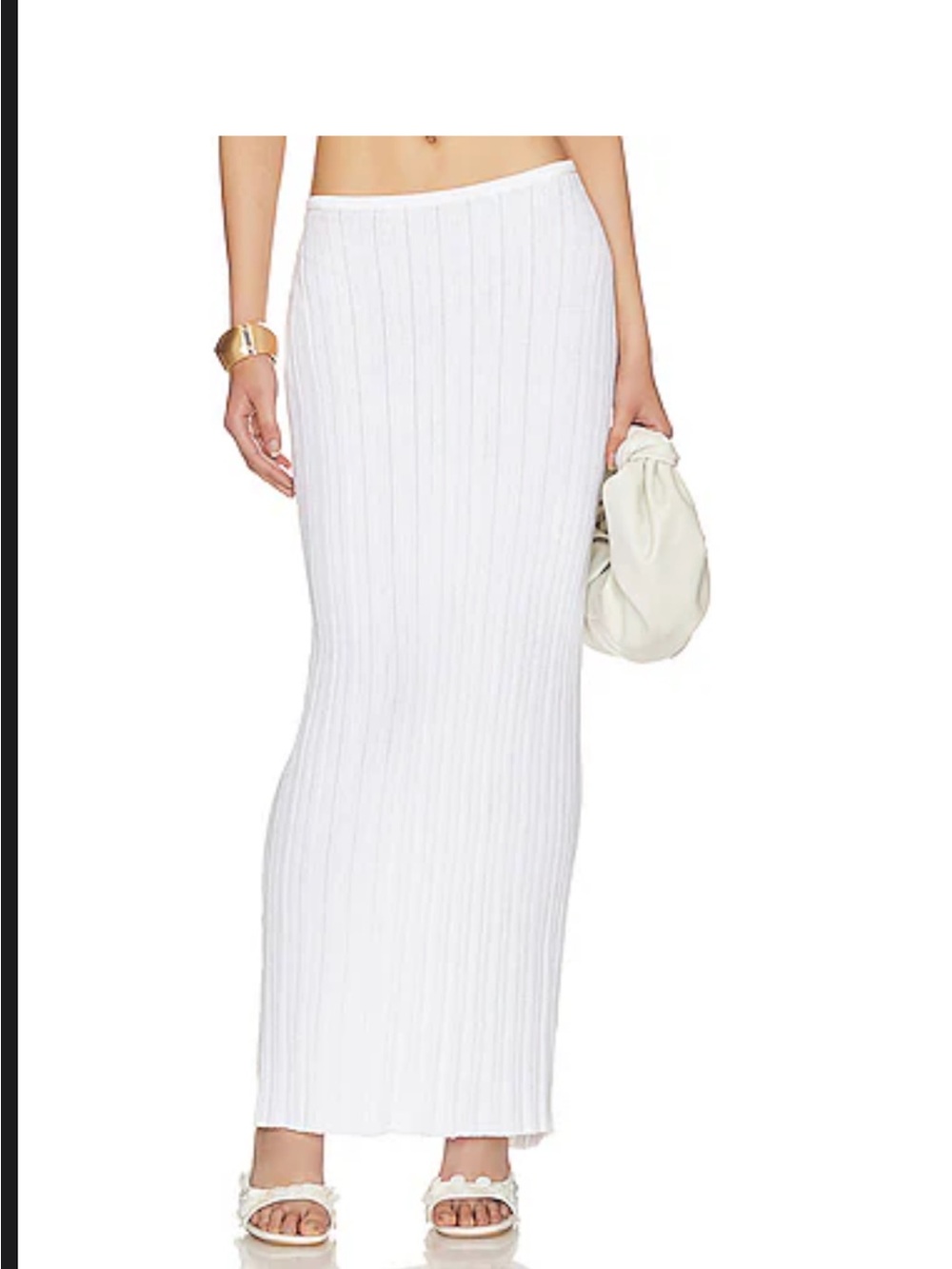 SNDYS Lounge Baha Ribbed Skirt